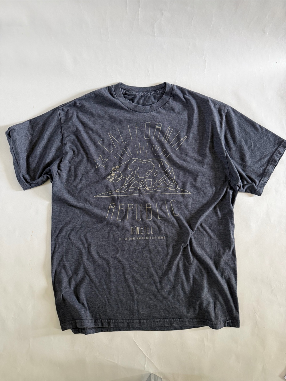 O'Neill California Republic Graphic Tee - Charcoal Gray